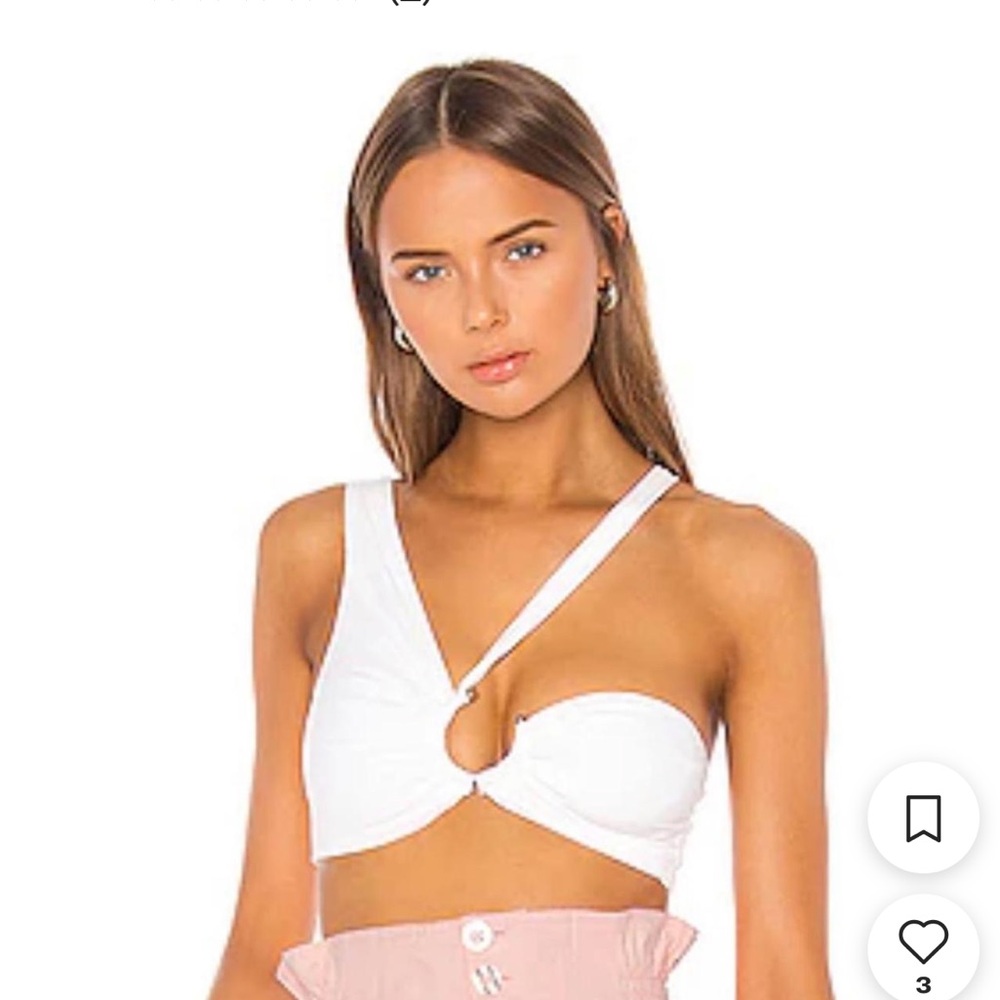 White One-Shoulder Top